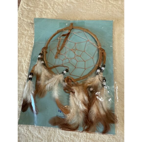 Legend Of The Dreamcatcher Set Of 4 By St. Josephs Indian School Feather & Bead - Picture 6 of 16